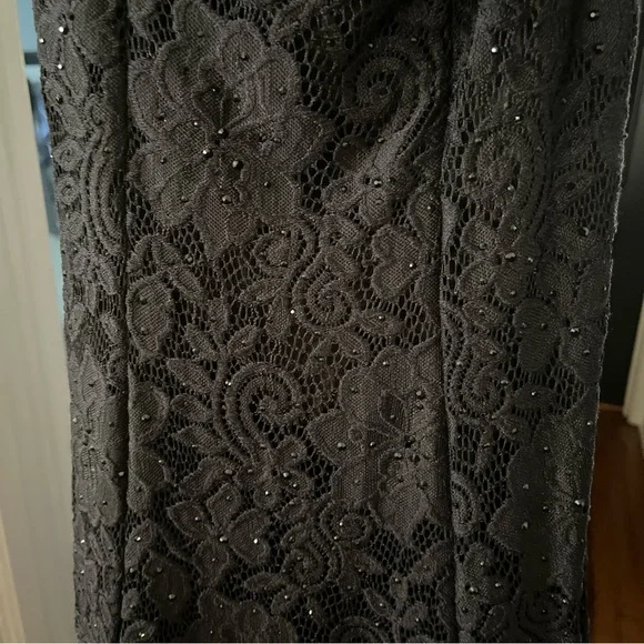 Sherri Hill Elegant Black Dress - Picture 5 of 8